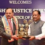 मुख्यमंत्री विष्णुदेव साय ने भारत के मुख्य न्यायाधीश न्यायमूर्ति सूर्यकांत का किया आत्मीय स्वागत