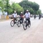 उप मुख्यमंत्री अरुण साव ने सायकल चलाकर फिट रहने और पर्यावरण संरक्षण का दिया संदेश