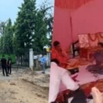 आदेश के बाद भी दोबारा बंद हुआ कम्युनिटी सेंटर, बाहर टेंट लगाकर करनी पड़ी पूजा